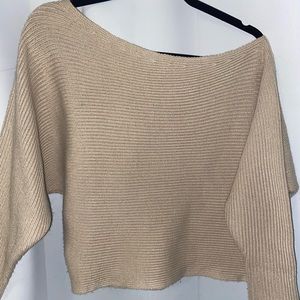 Off the shoulder sweater